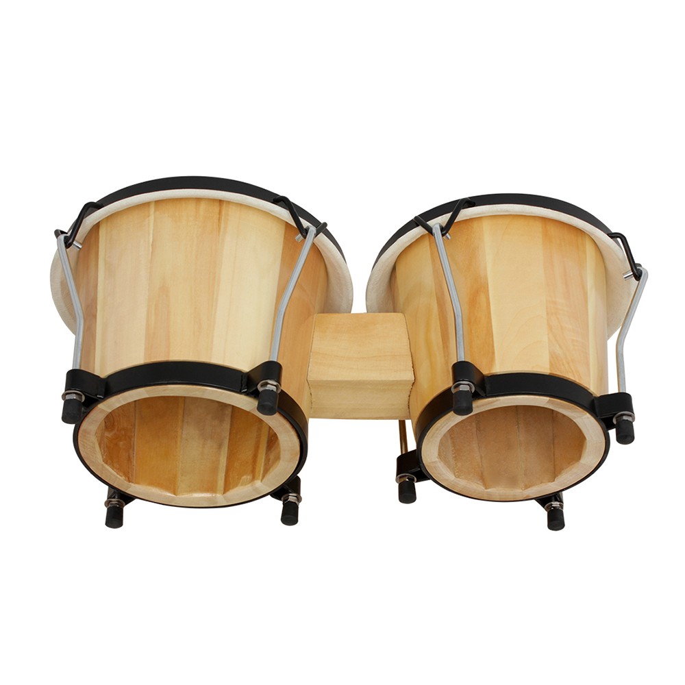 Bongo Drum Set - Wooden Bongo Drum Set 5.5 Inch