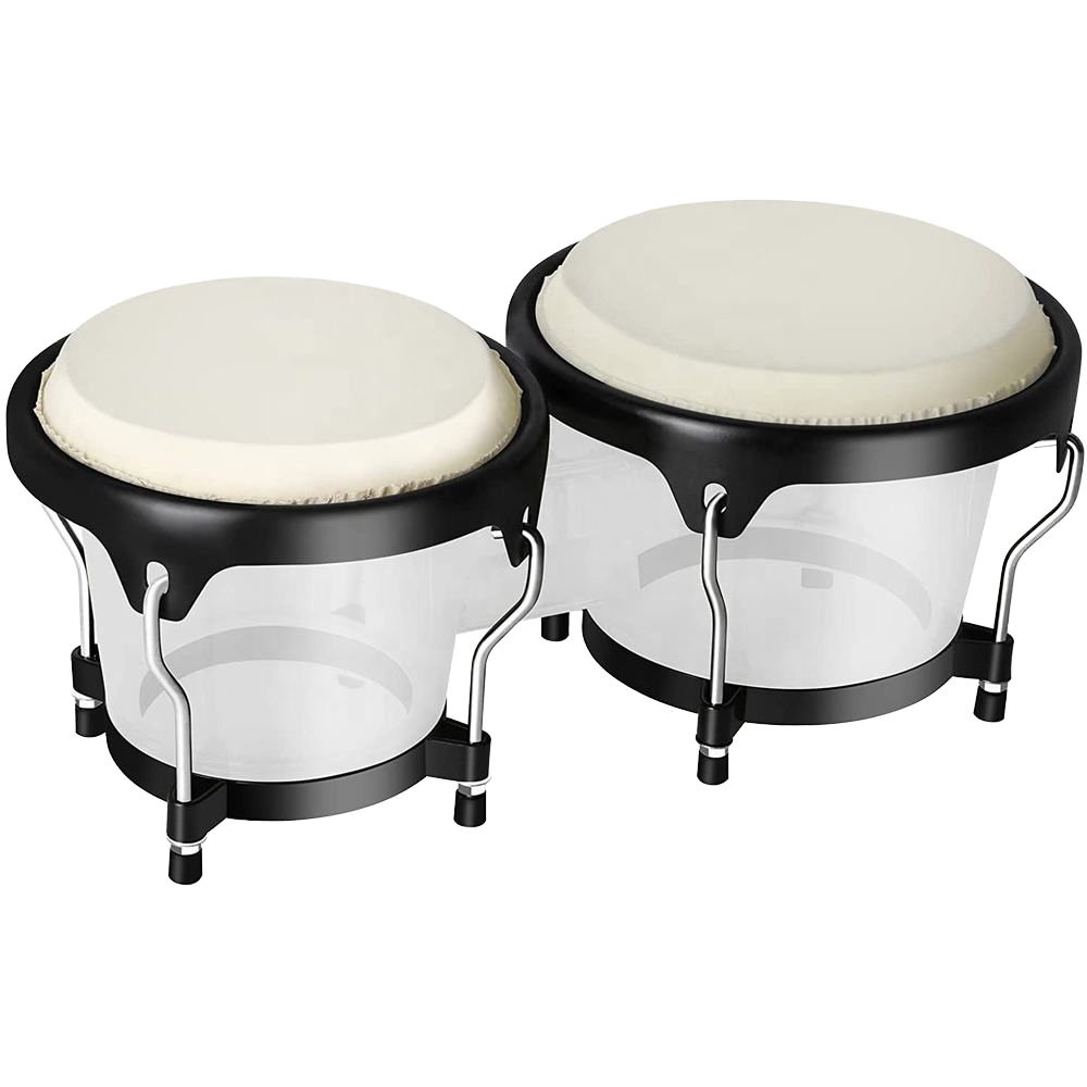 Bongo Drum Set - 4+5 6+7 Inch ABS Shell Bongo
