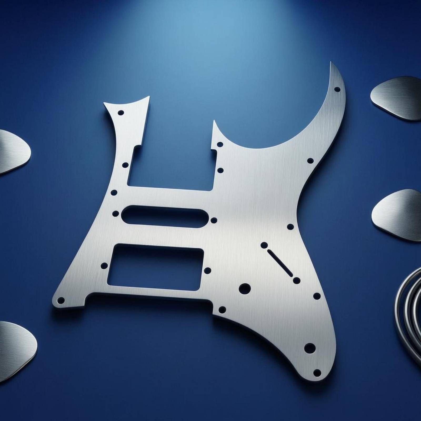 Electric Guitar Pickguard Alum - Musical Instruments 评论和价格