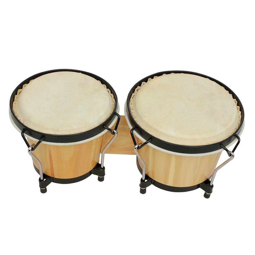 Wooden Bongo Drum Set 5.5 Inch - Bongo Drum Set 评论和价格