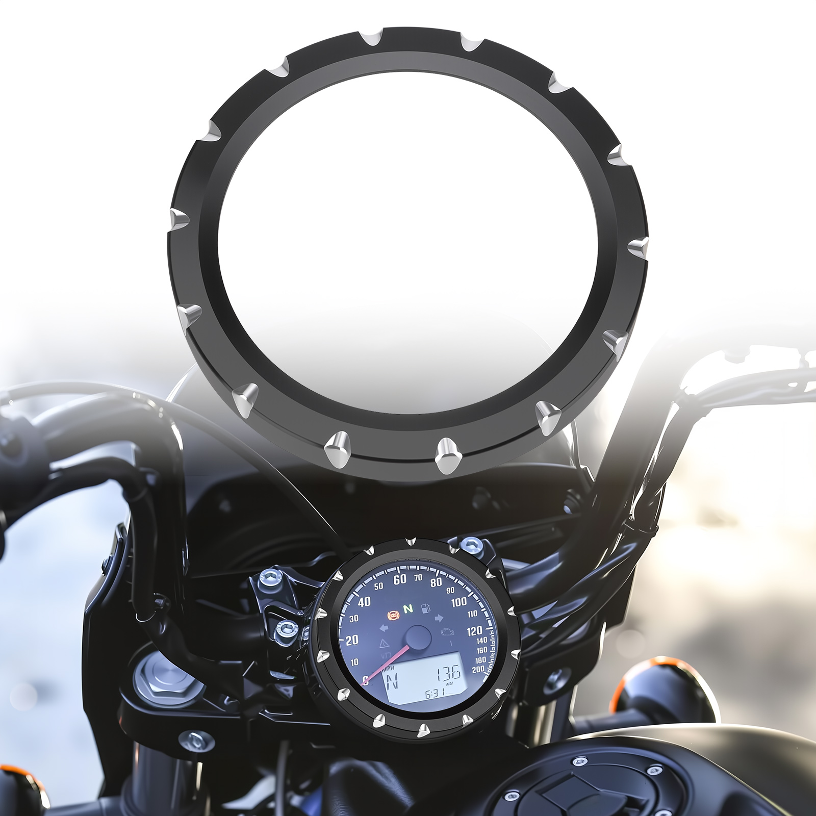 Motorcycle Speedometer Trim Ri - Musical Instrument Of India 评论和价格