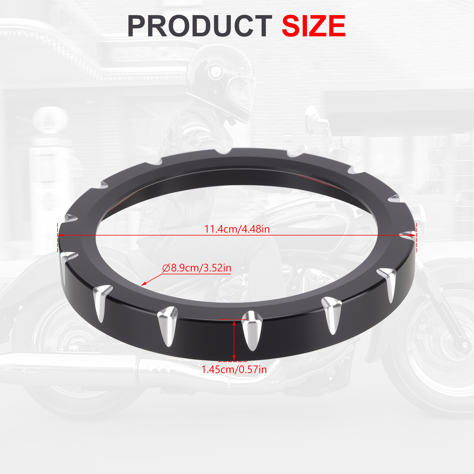 Motorcycle Speedometer Trim Ri - Musical Instrument Of India 评论和价格