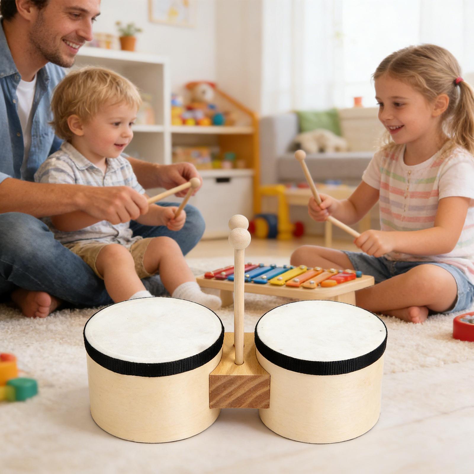 Musical Drum For Kids Realisti - Musical Instrument Old 评论和价格