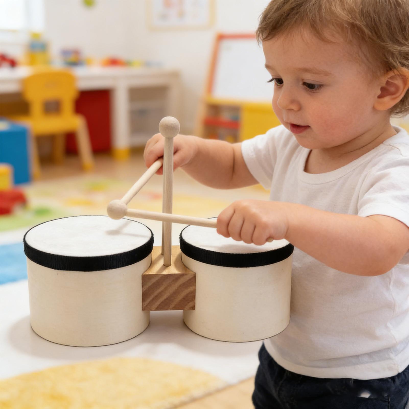 Musical Drum For Kids Realisti - Musical Instrument Old 评论和价格