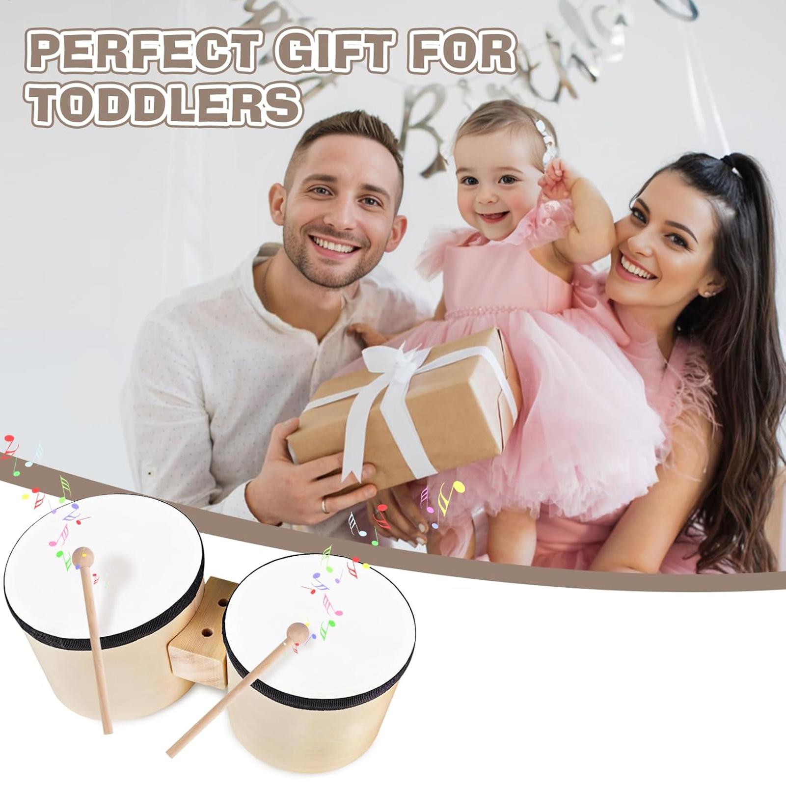 Musical Drum For Kids Realisti - Musical Instrument Old 评论和价格