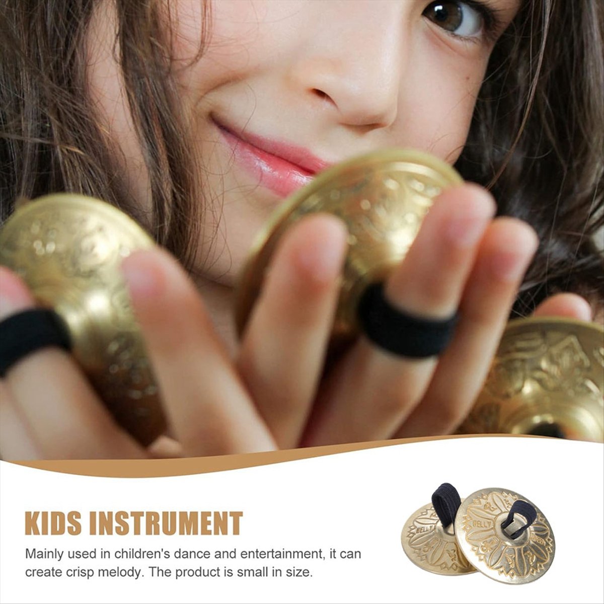 T34C Finger Cymbals, Hand Cymb - Musical Instrument Zills 评论和价格