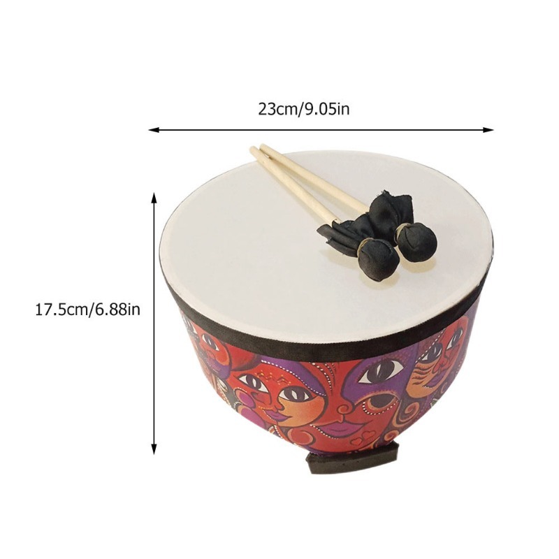 Drum Floor Kids Toy Percussion - Musical Instrument Of India 评论和价格