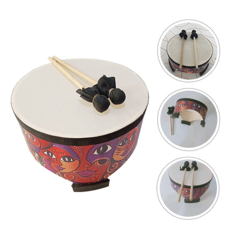Drum Floor Kids Toy Percussion - Musical Instrument Of India 评论和价格