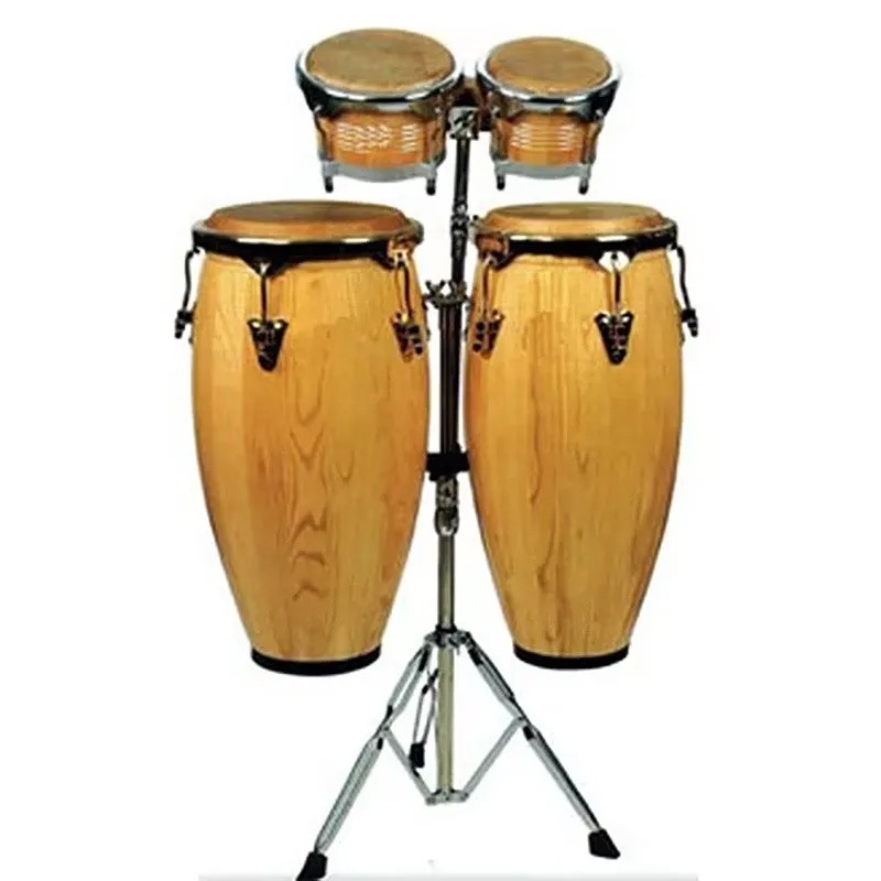 10 11 Inch Conga Drum Set with - Bongo Drum Set 评论和价格