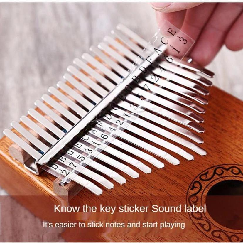 Retro Kalimba 17 Key Thumb Pia - Musical Instrument Box 评论和价格