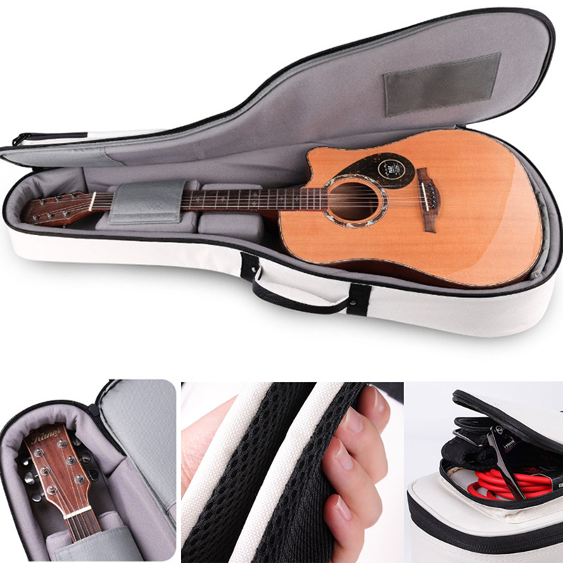 40-41 Inch Folk Guitar Bag Thi - Musical Instrument Box 评论和价格