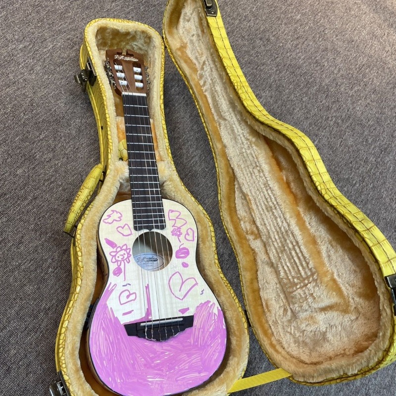 26 Inch Leather Ukulele Box Fl - Musical Instrument Box 评论和价格