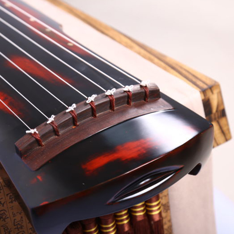 Guqin Zhongni old fir test pra - Musical Instrument Old 评论和价格