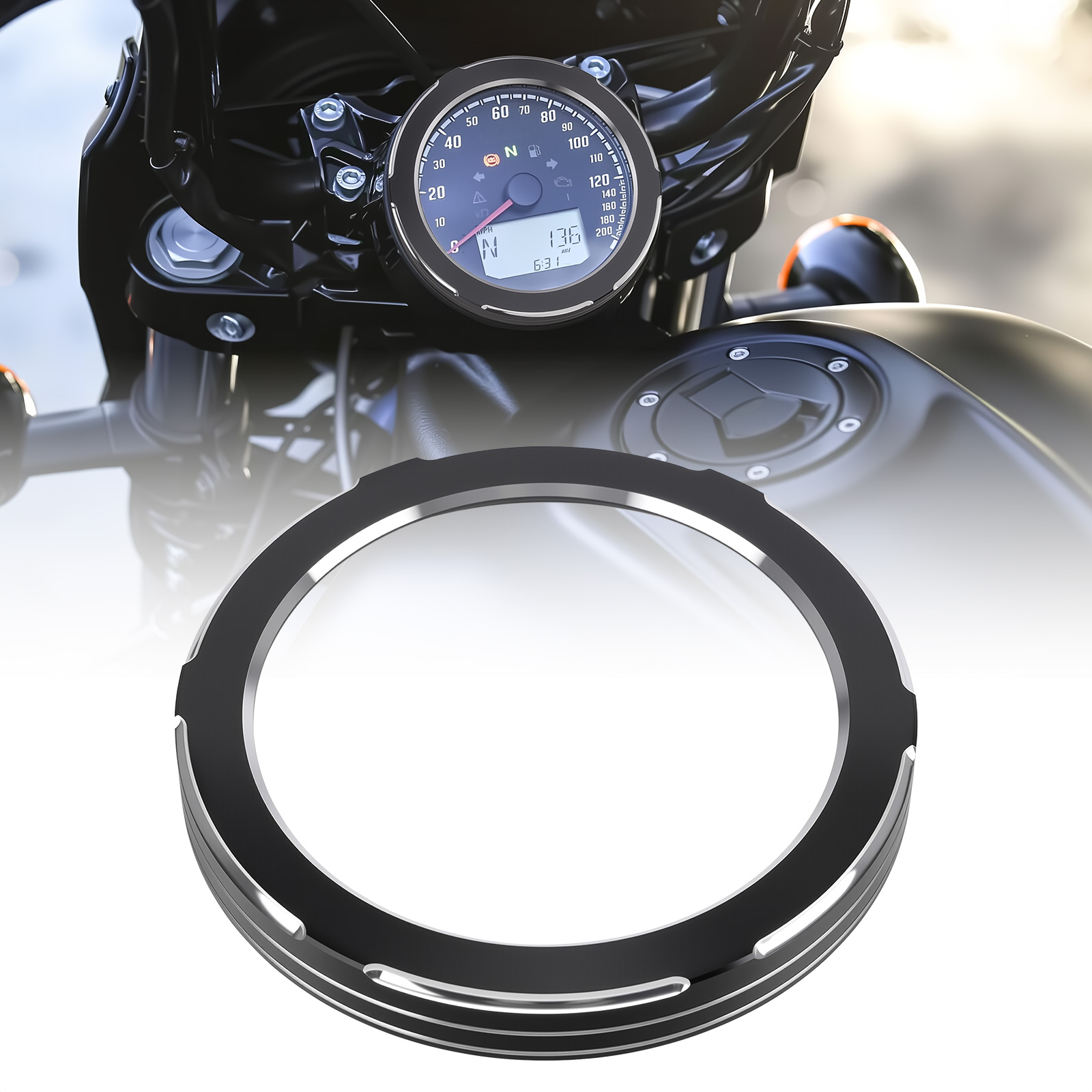 Motorcycle Speedometer Trim Ri - Musical Instrument Of India 评论和价格