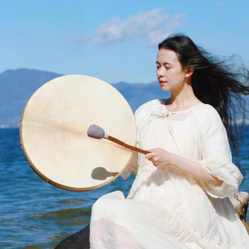 Shamanic Drum Circle Sheepskin - Musical Instrument Of India 评论和价格