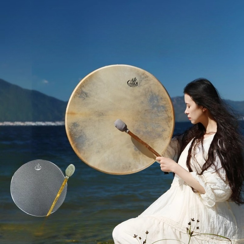 Shamanic Drum Circle Sheepskin - Musical Instrument Of India 评论和价格