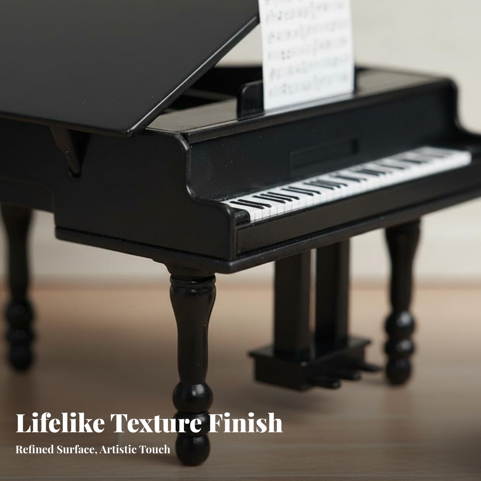 Dollhouse Piano with Bench Pho - Musical Instrument Old 评论和价格
